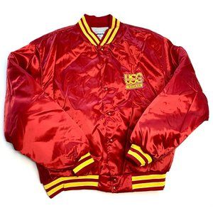 Vintage USC Bomber Jacket Track Coach Made in USA